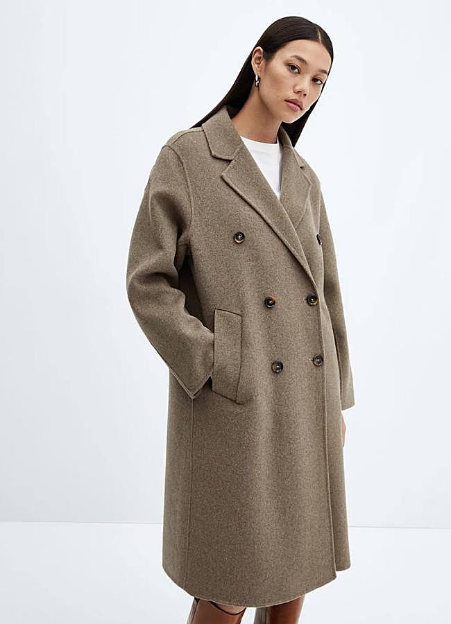 Imagen - Abrigo en tono neutro oversize