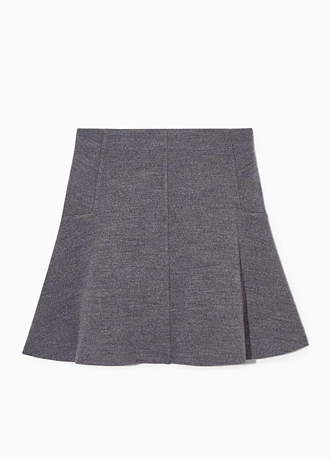 Imagen - Falda gris de COS, 50 euros.