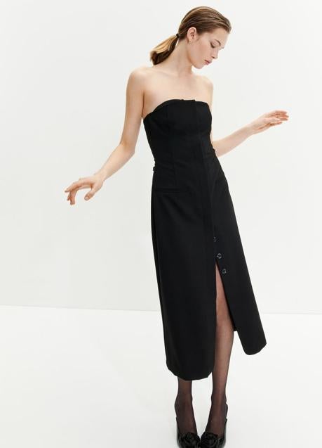 Imagen - Vestido negro de H&M (59,99 euros euros)