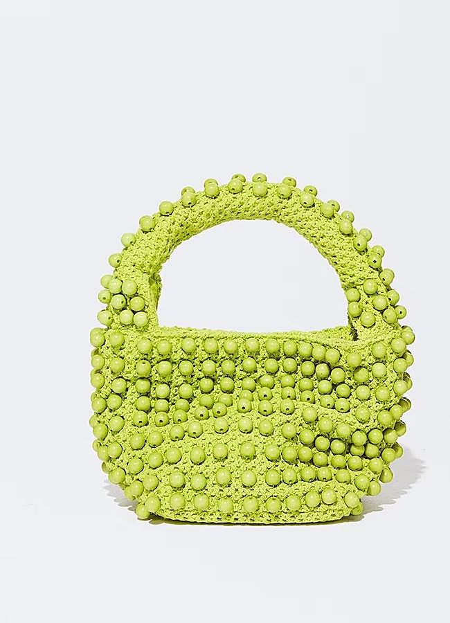 Imagen - Bolso verde con cuentas de Parfois, 9,99 euros.