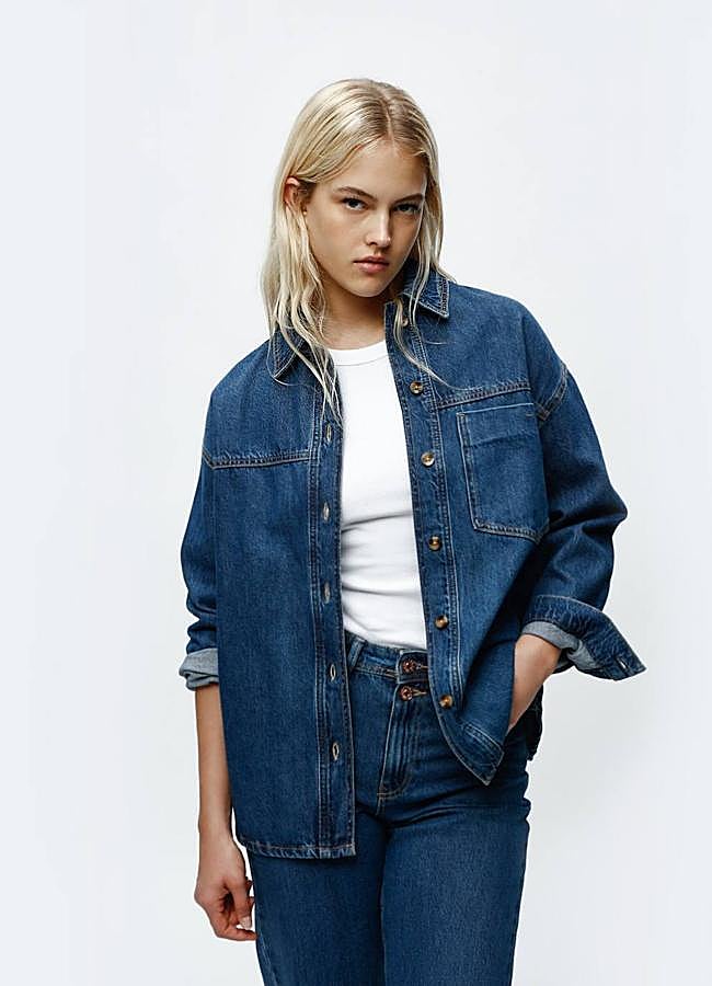 Imagen - Camisa vaquera ancha