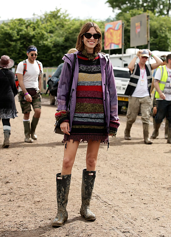 Imagen - Alexa Chung con botas de agua Hunter / GTRES