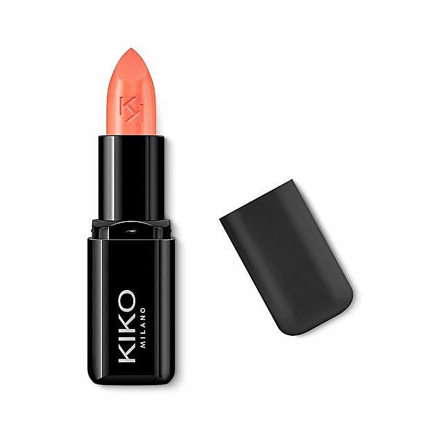Smart Fusion Lipstick en tono 409 Peach de Kiko Milano. Precio: 4,49 euros