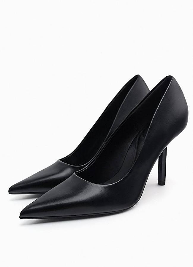 Imagen - Zapatos de tacón negro tipo stiletto