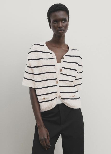 Imagen - Cárdigan de rayas de Massimo Dutti (69,99 euros)