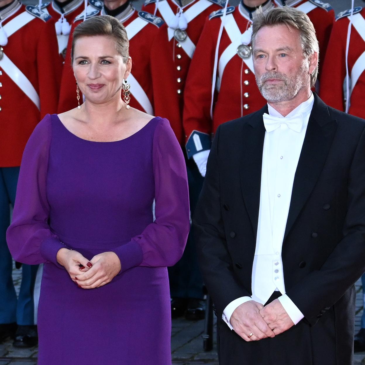 Mette Frederiksen y su marido Bo Tengberg. 