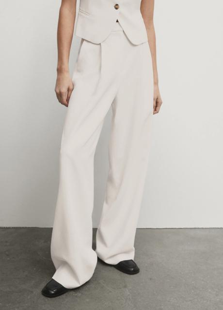 Imagen - Pantalones en color crudo de Massimo Dutti (99,95 euros)