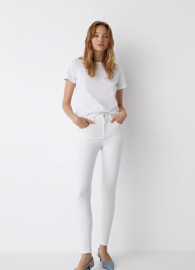 Imagen - Vaqueros blancos tipo skinny