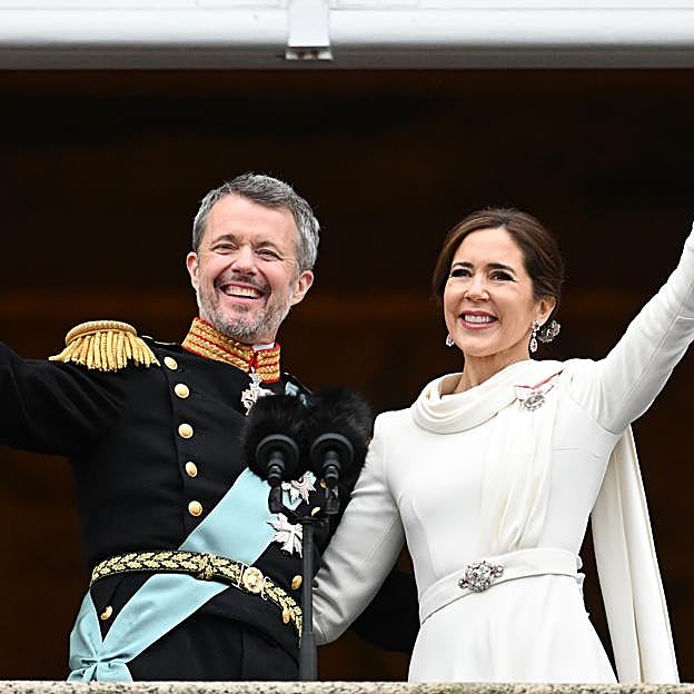 Federico y Mary, reyes de Dinamarca.