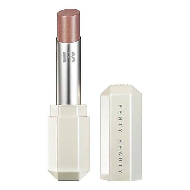 Slip Shine Sheer Shiny Lipstick de Fenty Beauty. Precio: 22,99 euros