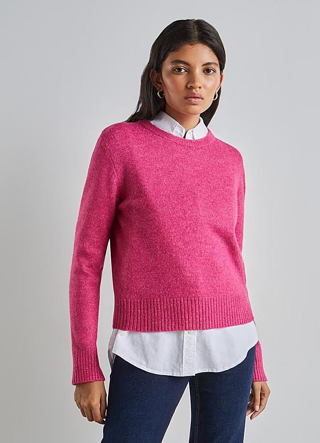 Imagen - Jersey básico en fucsia de Easy Wear (15,99 euros).