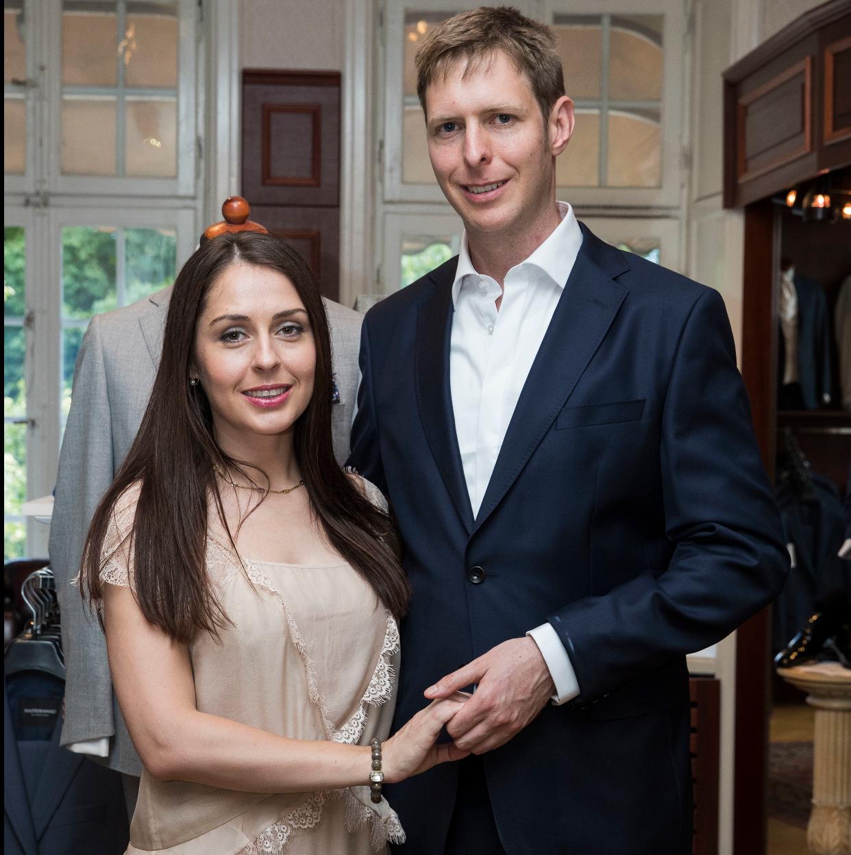 Leka II de Albania y Elia Zaharia han estado juntos siete años.