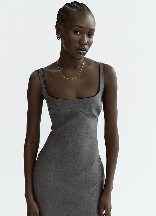 Imagen - Vestido corto con puntilla