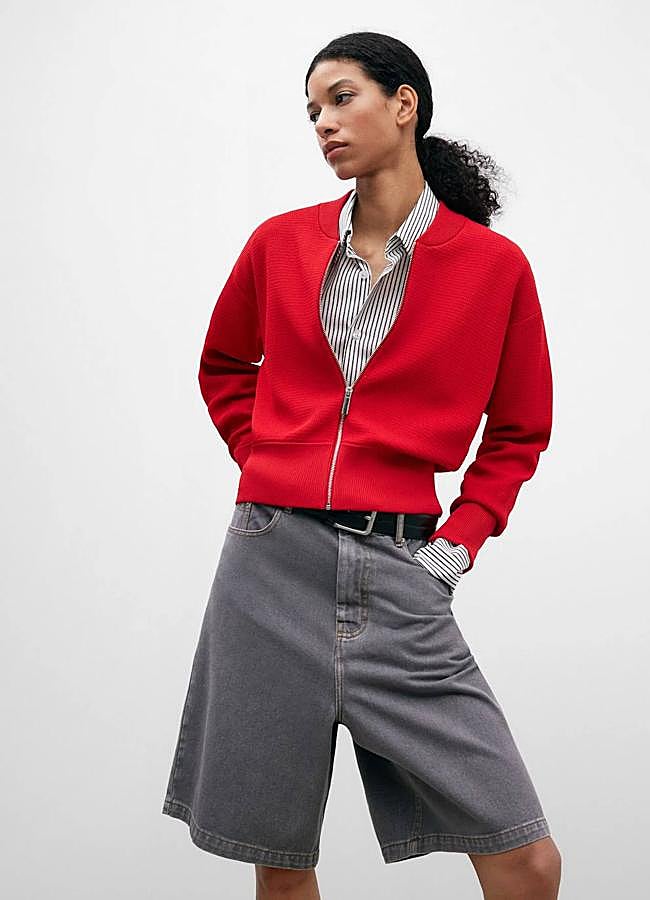 Imagen - Chaqueta roja de punto