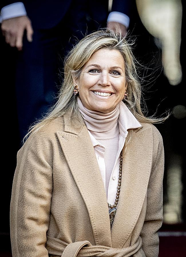 Imagen - Máxima de Holanda con look monocromático / GTRES