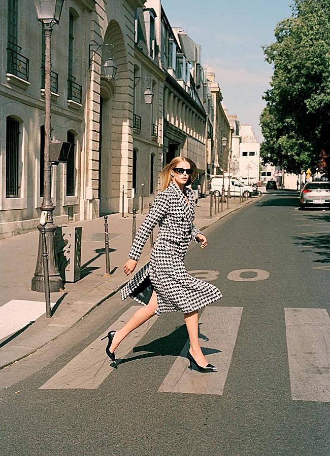 Imagen - Abrigo de pata de gallo tipo tailoring