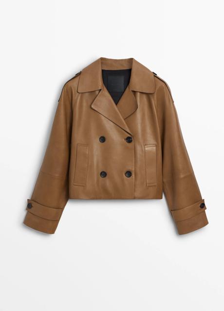 Imagen - Chaqueta de cuero de Massimo Dutti (299 euros)