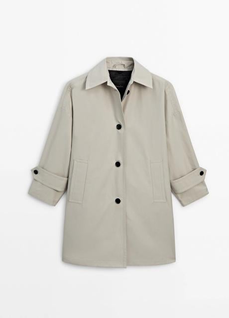 Imagen - Gabardina corta de Massimo Dutti (149 euros)