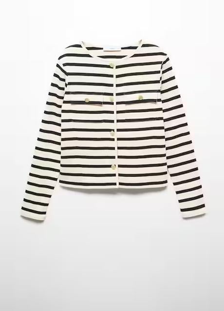 Imagen - Chaqueta de rayas de Mango (25,99 euros)