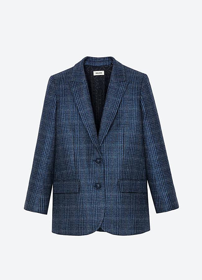 Imagen - Blazer con estampado de cuadros de Zadig & Voltaire.