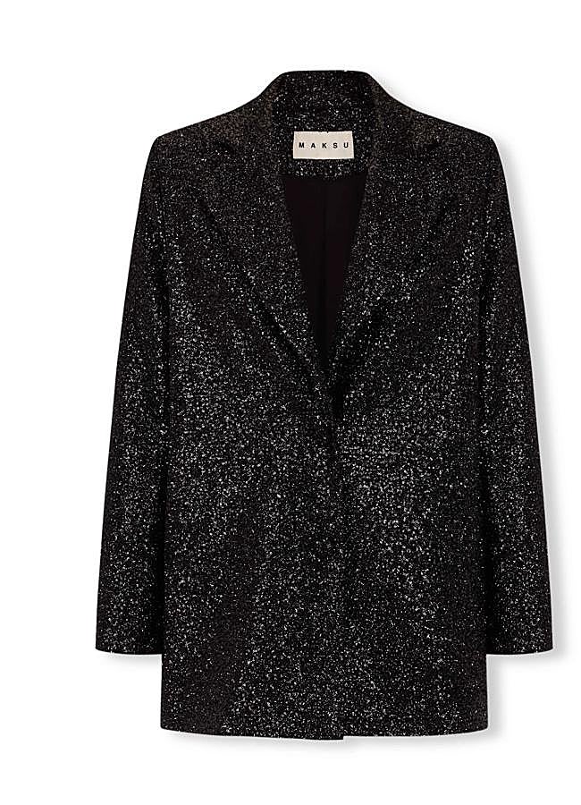 Imagen - Blazer de lentejuelas en color negro de Maksu.