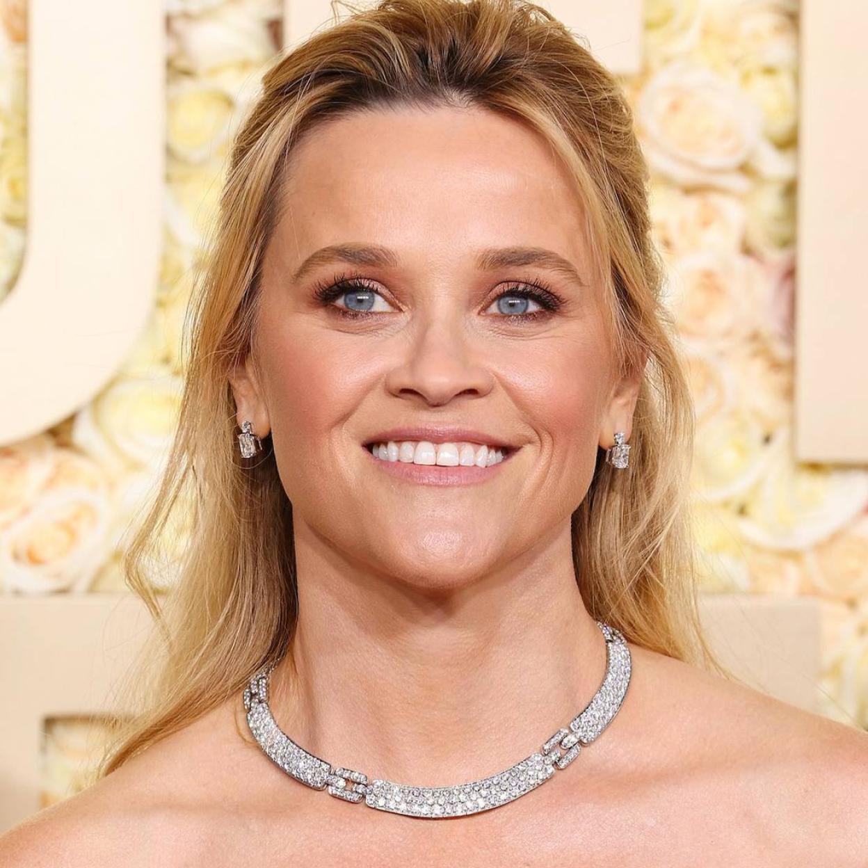 Reese Witherspoon con arrugas de expresión
