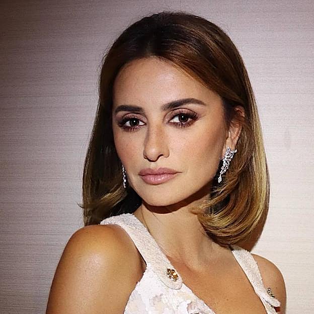 Penélope Cruz con peinado lob