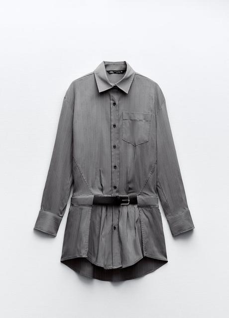 Imagen - Vestido gris de Zara (335,95 euros)