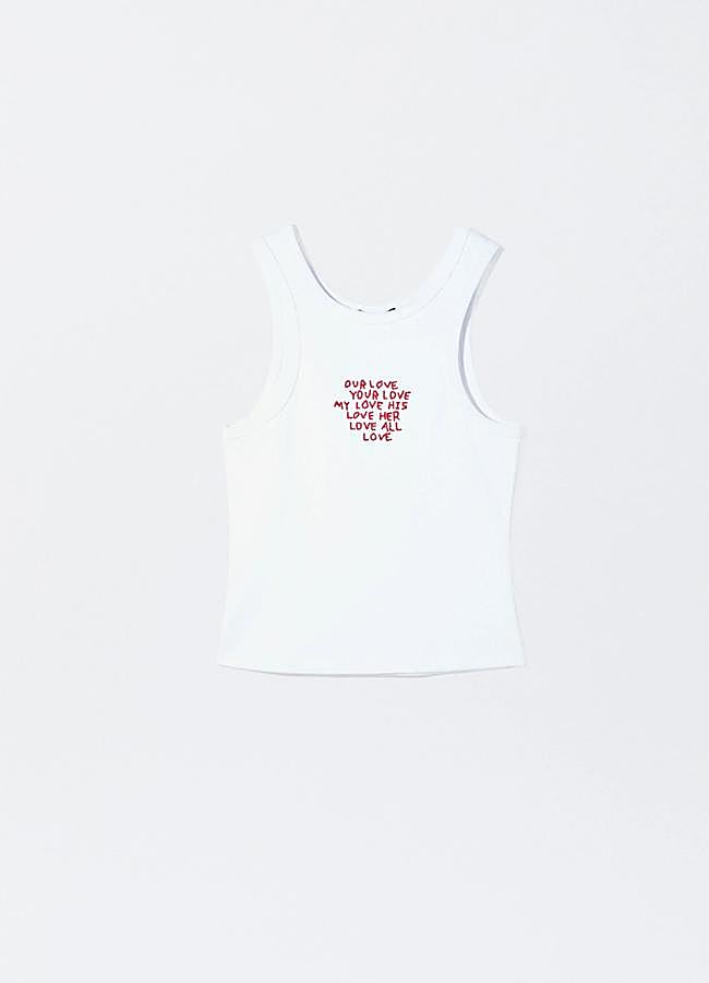 Imagen - Camiseta básica con mensaje de Parfois