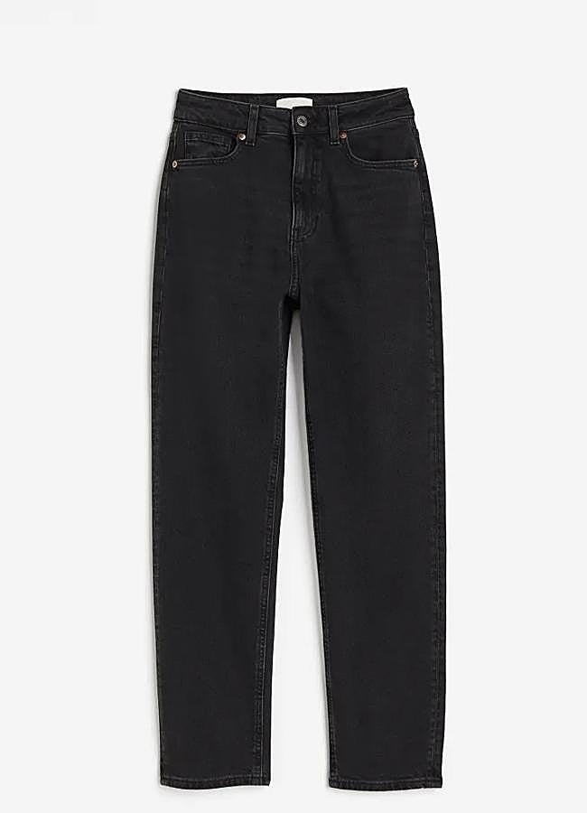 Imagen - Slim Mom High Ankle Jeans negro, 27,99 euros.