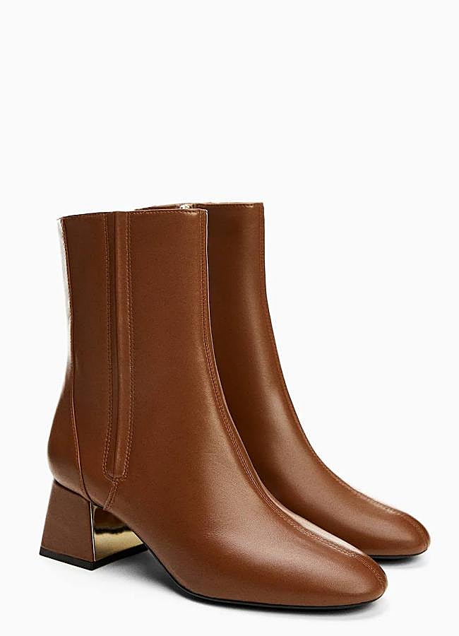 Imagen - Botines de piel marrones