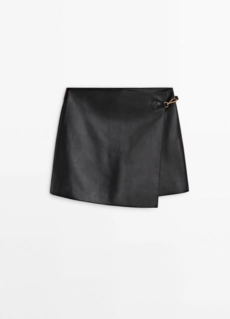 Imagen - Falda de piel de Massimo Dutti (149 euros)