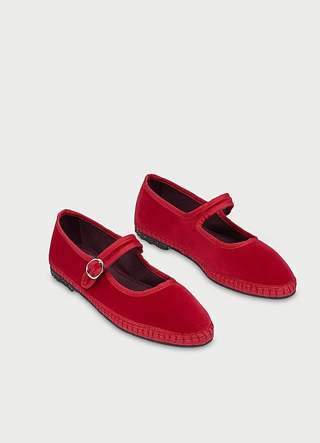 Imagen - Merceditas en color rojo de Flabelus.