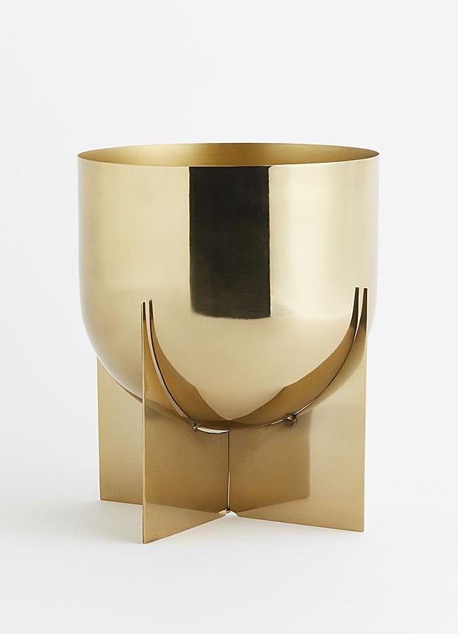 Imagen - Macetero dorado de H&M Home