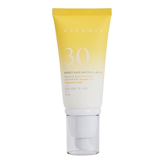 Crema facial hidratante con SPF 30 de Masqmai.