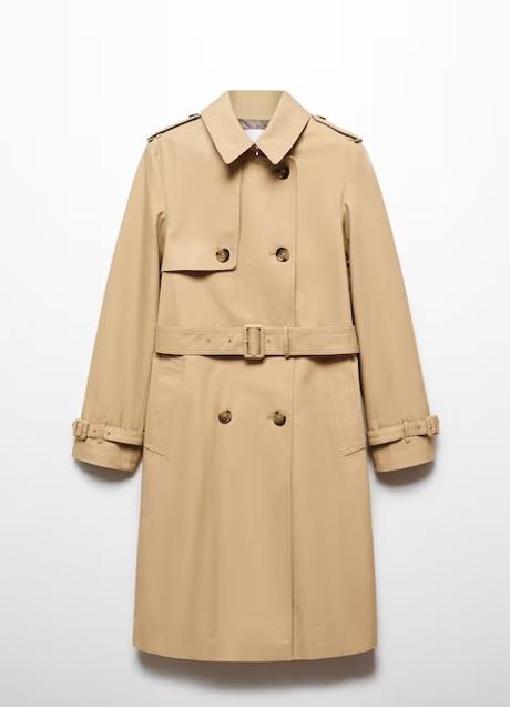 Imagen - Trench camel de Mango (69,99 euros)