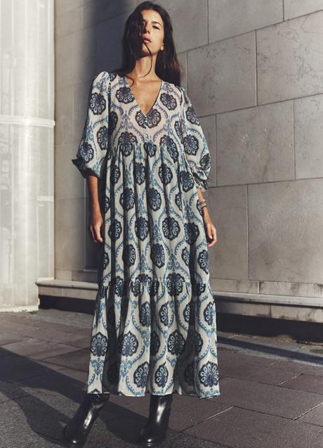 Imagen - Vestido estampado de Zara (39,99 euros)