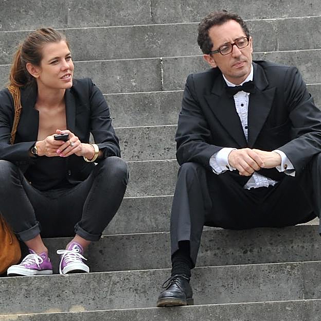 Carlota y Gad Elmaleh. 