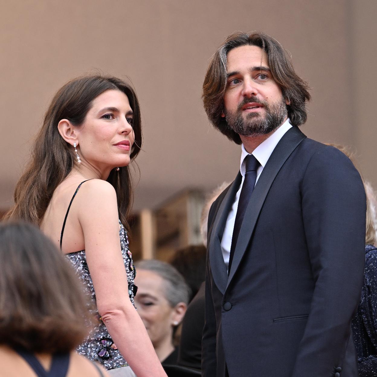 Carlota Casiraghi y Dimitri Rassam, en su última aparición en un festival de cine el pasado 2023. 