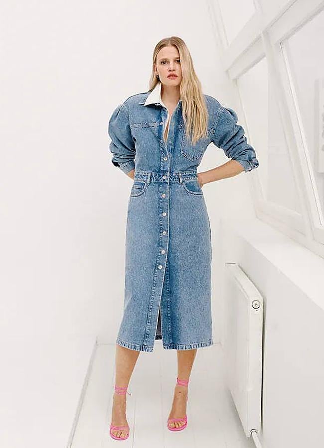 Imagen - Vestido vaquero midi