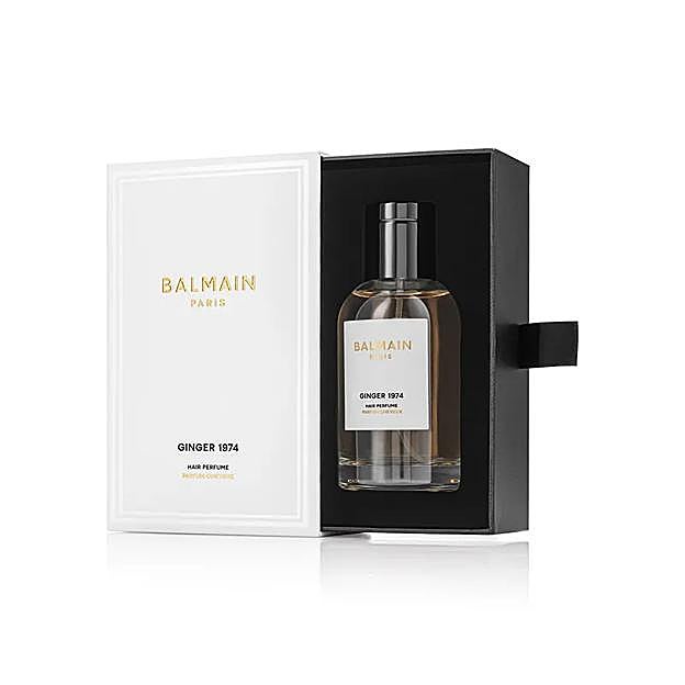Perfume capilar Ginger 1974 de Balmain Paris.
