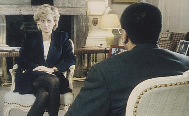 Diana de Gales entrevistada por Martin Bashir. / 