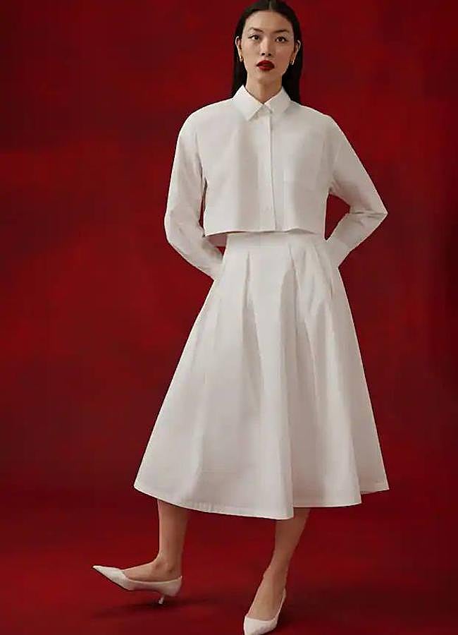 Imagen - Falda blanca de vuelo