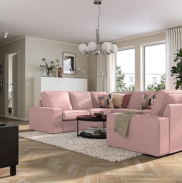 Sofá modular de siete plazas Kivik de IKEA (1.790 euros).