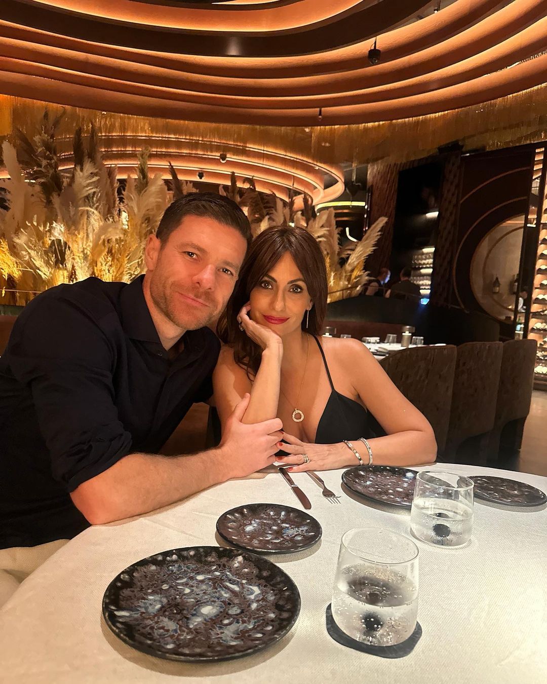 Imagen - Nagore Aramburu y Xabi Alonso, en una imagen de sus redes sociales. INSTAGRAM