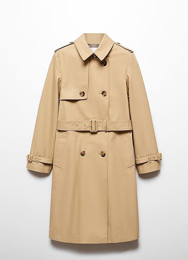 Imagen - Trench clásico cinturón de Mango, 69,99 euros.