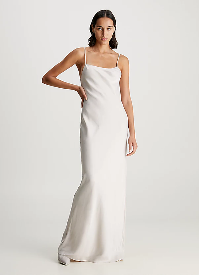 Imagen - Vestido blanco lencero de Calvin Klein
