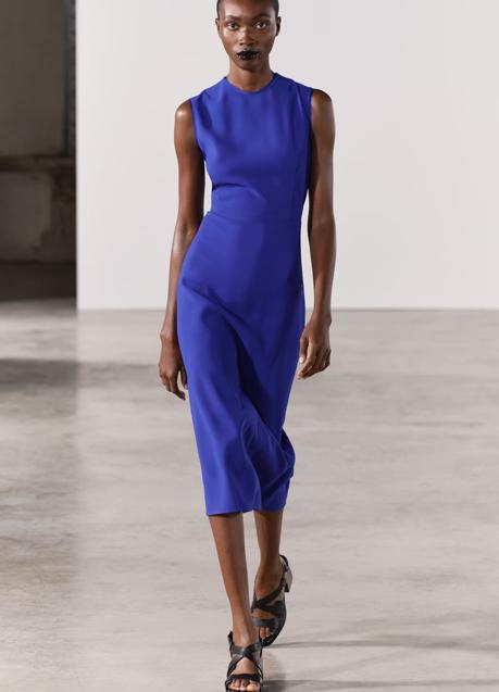 Imagen - Vestido azul de Zara (39,99 euros)