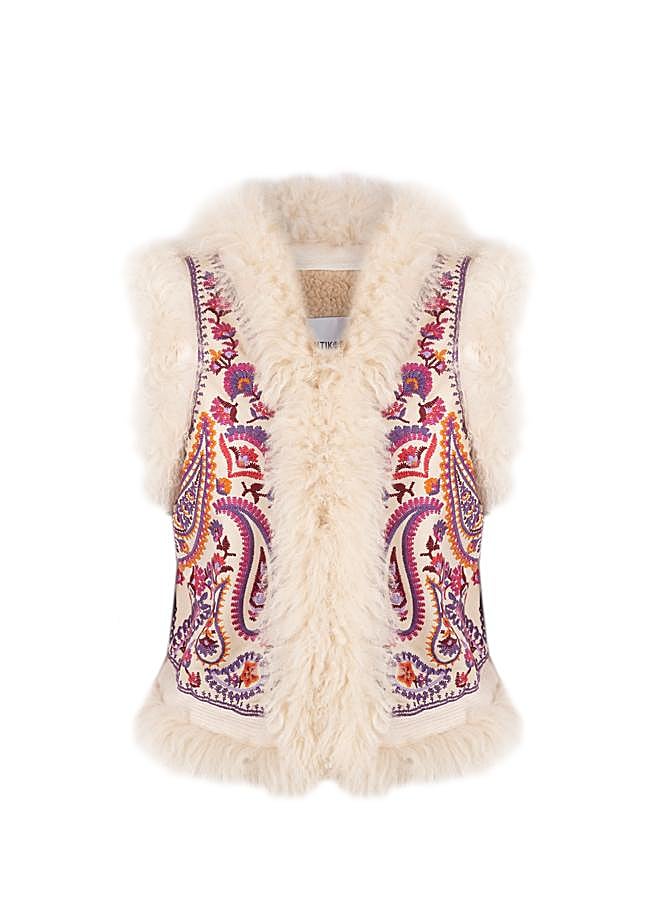 Imagen - Chaleco con estampado de flores de Antik Batik (415 euros).