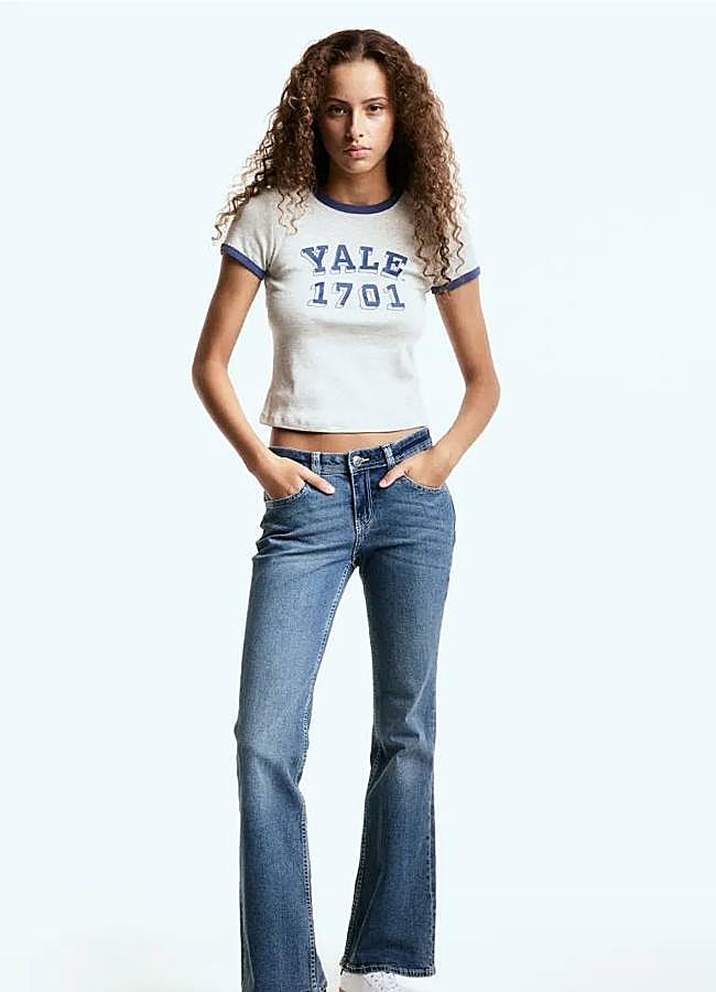 Imagen - Camiseta con estampado universitario